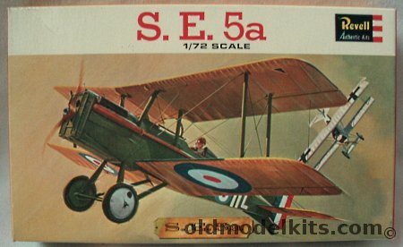 Revell 1/72 SE-5a Scout, H633-60 plastic model kit